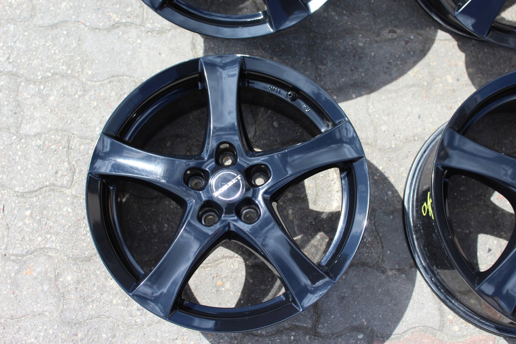 4x Alufelge 17 Zoll 7.0" 5x114.3 40ET Glanz Schwarz KBA-48362- Hyundai I FEL4119468009rv