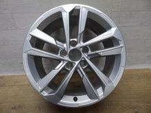 Load image into Gallery viewer, 1x Alufelge 17 Zoll 8.0&quot; 5x112 46ET Glanz Silber 8Y0601025E Audi A3 Rim Wheel