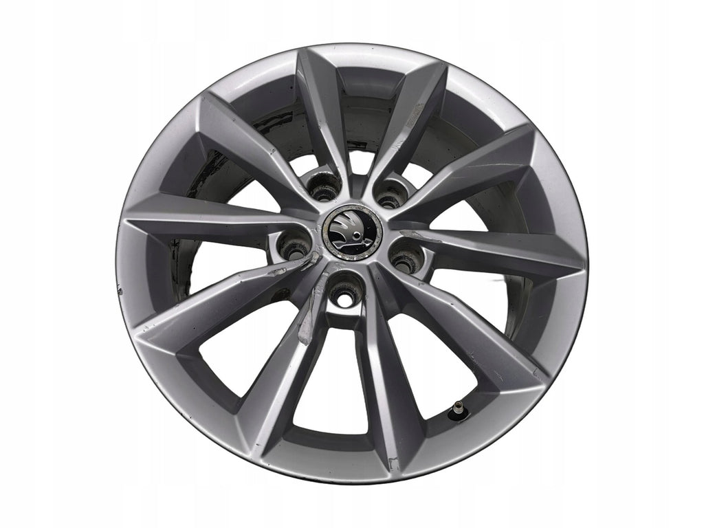 1x Alufelge 16 Zoll 6.5" 5x112 7E0601025AD Skoda Octavia Iii Rim Wheel