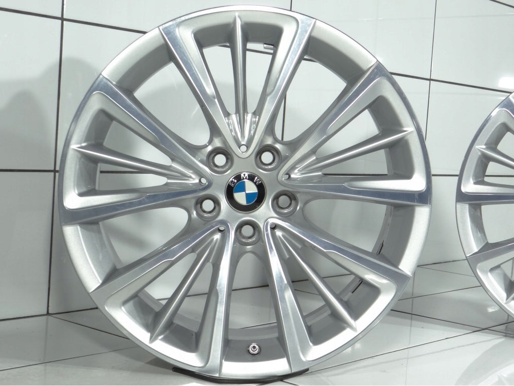 4x Alufelge 18 Zoll 8.0" 5x112 30ET Glanz Silber 6867339 BMW G32 G11 G12 FEL1433204630si