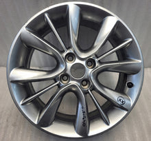 Laden Sie das Bild in den Galerie-Viewer, 1x Alufelge 16 Zoll 6.5&quot; 4x100 40ET Glanz Grau OP073K1 MA-DAR81 Opel Corsa E D