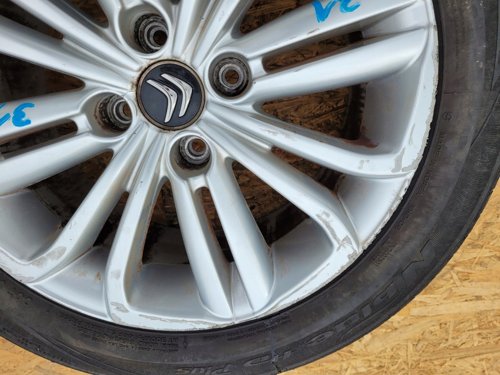 1x Alufelge 16 Zoll 7.0" 4x108 29ET Glanz Silber 9670053177 Citroën C4 II B7 FEL6488494392me
