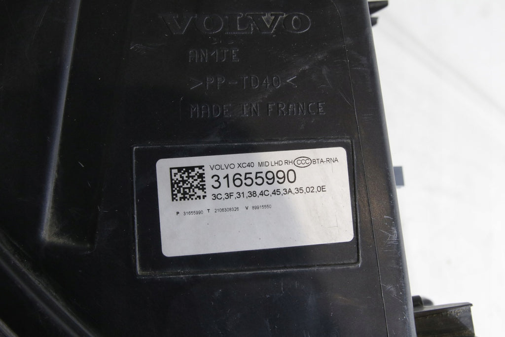 Frontscheinwerfer Volvo Xc40 31655990 LED Rechts Scheinwerfer Headlight SCH2868853715ui