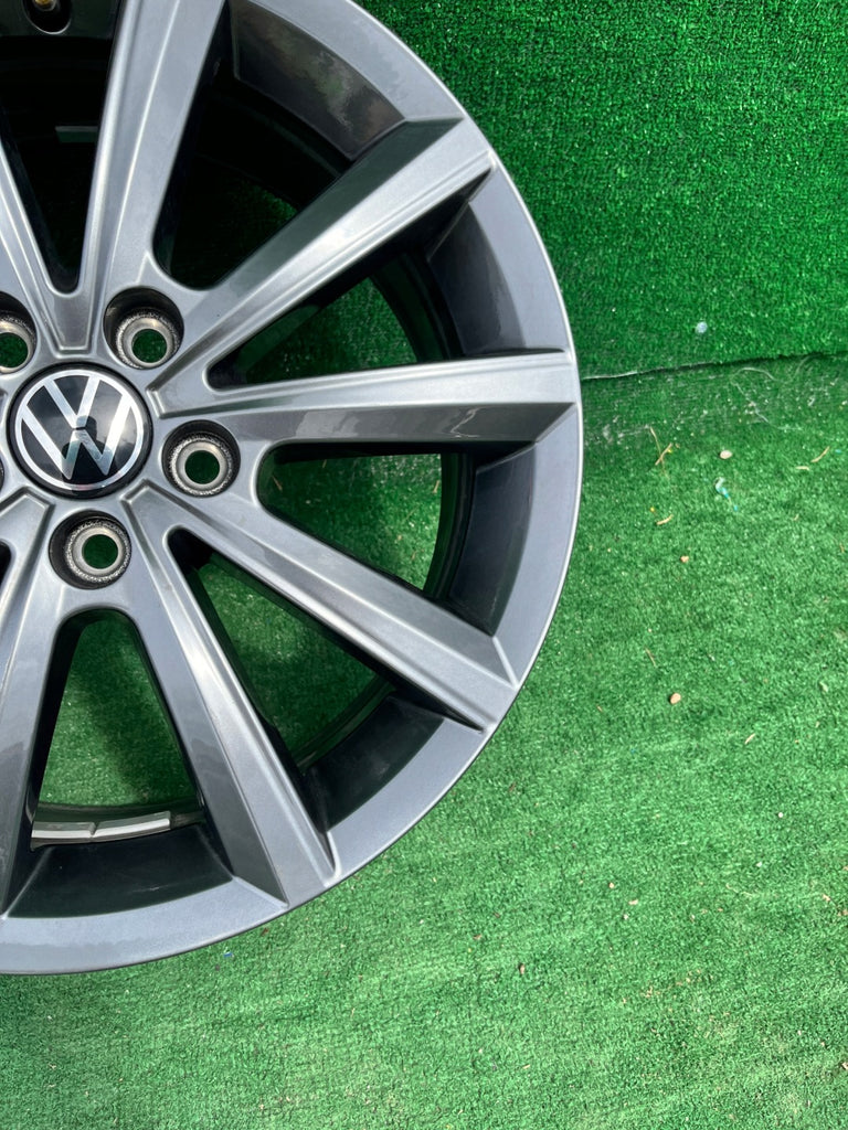1x Alufelge 16 Zoll 6.0" 5x100 45ET Glanz Silber 2G0601025AF VW I Rim Wheel FEL1550944053ew