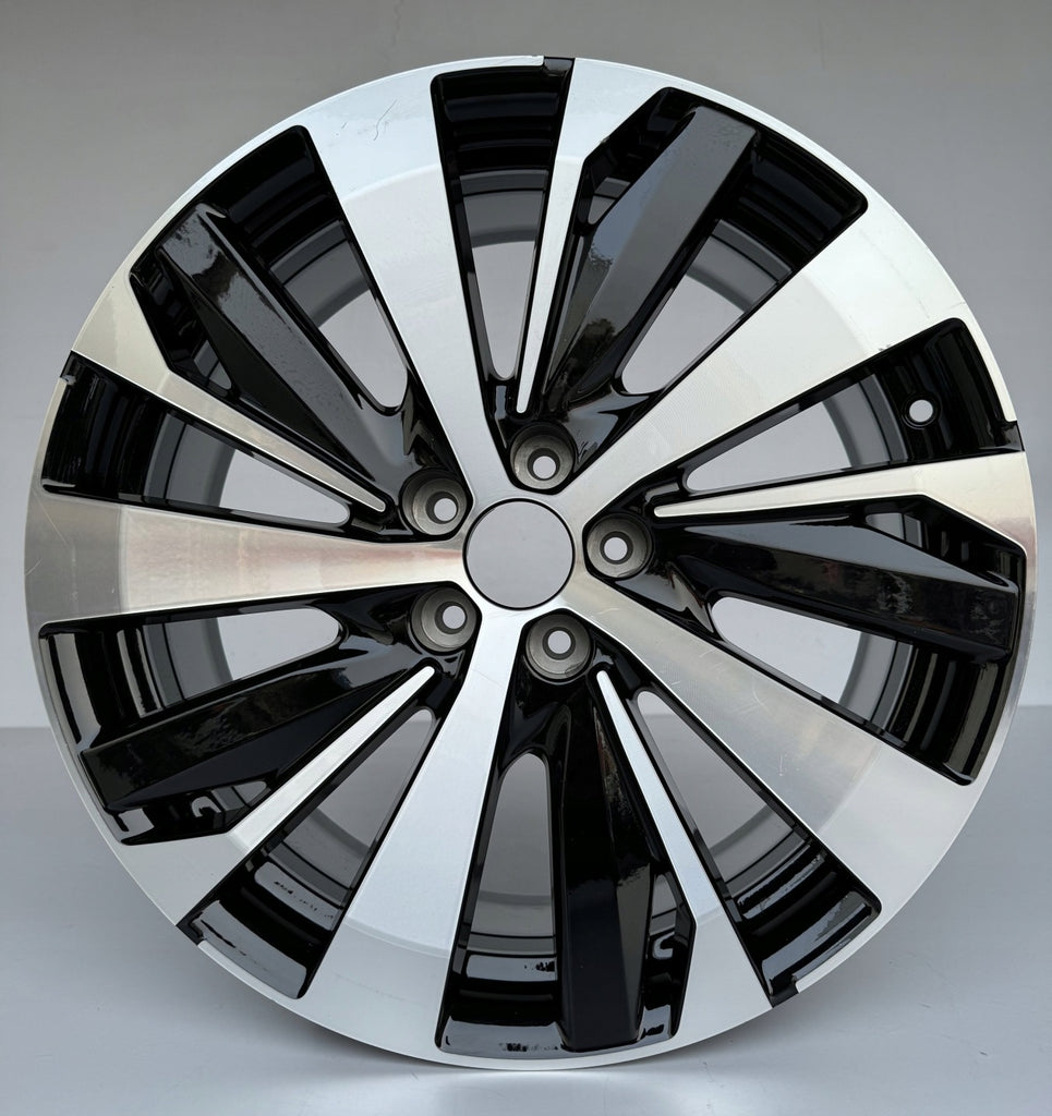 1x Alufelge 19 Zoll 7.5" 5x108 42ET Glanz Schwarz 9809685977 Peugeot 3008 FEL4098219718ul