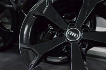 Laden Sie das Bild in den Galerie-Viewer, 4x Alufelge 17 Zoll 6.5" 5x112 38ET Schwarz Audi C6 B6 B7 Rim Wheel FEL4465634455kk