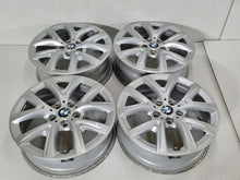 Laden Sie das Bild in den Galerie-Viewer, 1x Alufelge 17 Zoll 6.0" 5x112 47ET Glanz Schwarz 6884815 BMW 2 F45 Rim Wheel FEL7923341079jy