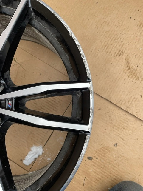 1x Alufelge 19 Zoll 8.0" 5x112 27ET 8090094 BMW 3 G20 Rim Wheel FEL5627751282gy