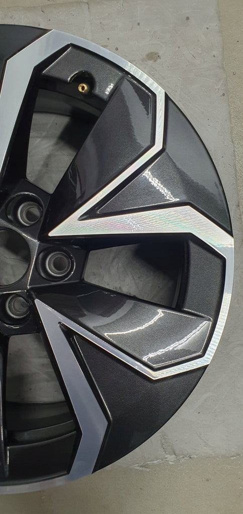 1x Alufelge 16 Zoll 6.0" 5x100 38ET Matt Schwarz 658601025 Skoda Scala Kamiq FEL2567739696qk