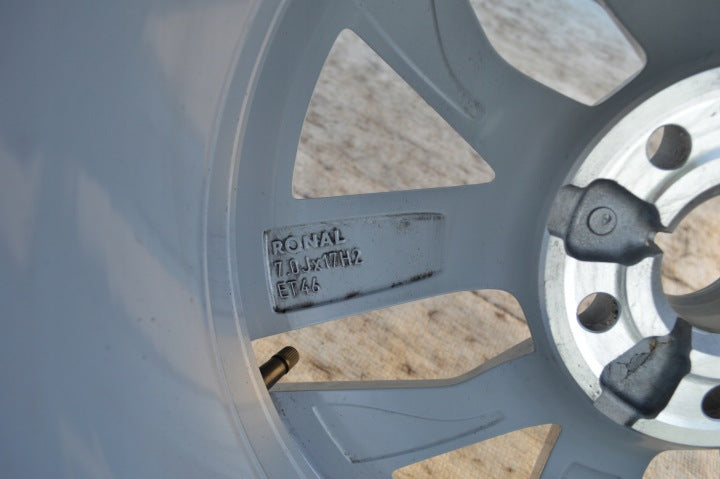 1x Alufelge 17 Zoll 7.0" 5x112 46ET Glanz Silber 5E3601025E Skoda Octavia 5e3 Iv FEL1091012852mh