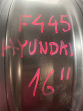 Load image into Gallery viewer, 1x Alufelge 16 Zoll 6.5" 5x114.3 50ET Glanz Graphit 52910-G4AA0 Hyundai I30 Iii FEL8172454568st