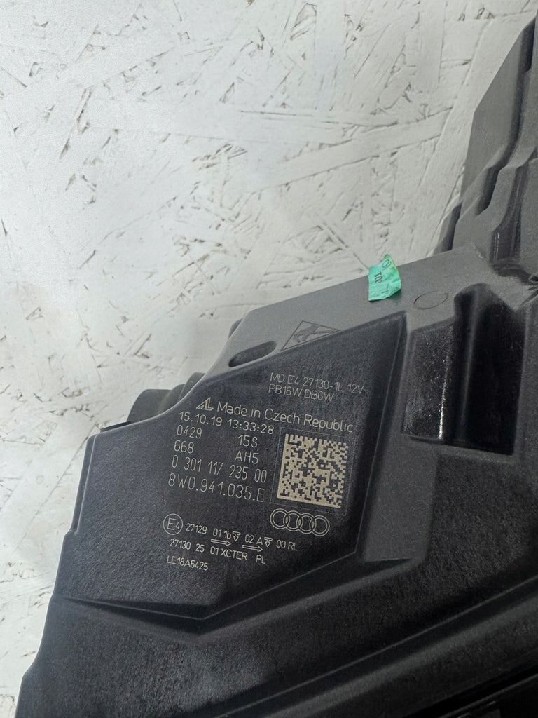 Frontscheinwerfer Audi A4 B9 8W0941035E Full LED Links Scheinwerfer Headlight SCH3983020575ho