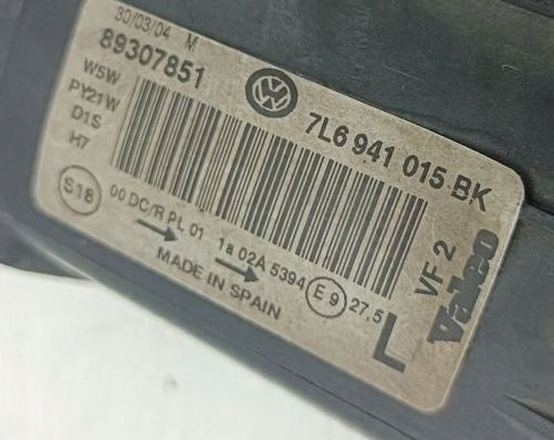 Frontscheinwerfer VW Touareg 7L6941015BK Xenon Links Scheinwerfer Headlight