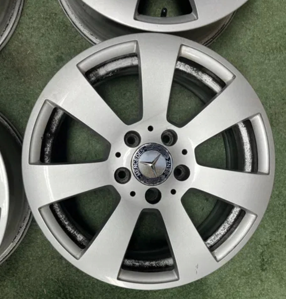 4x Alufelge 16 Zoll 7.0" 5x112 43ET A2044011102 Mercedes-Benz Rim Wheel FEL2773480315wn