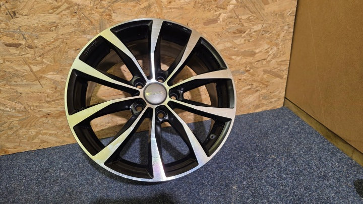 1x Alufelge 19 Zoll 8.0" 5x115 Glanz Schwarz Rim Wheel FEL6409028053gp