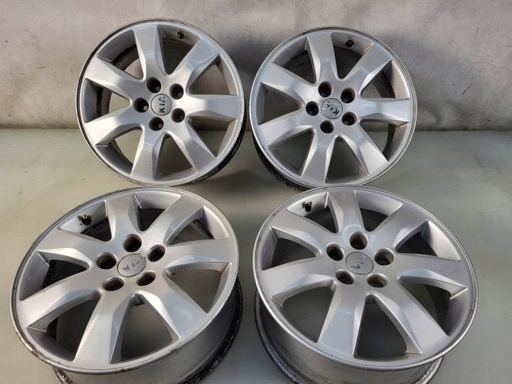 4x Alufelge 17 Zoll 7.0" 5x114.3 41ET Glanz Silber 529102P170 Kia Sorento Ii FEL7278149179sr