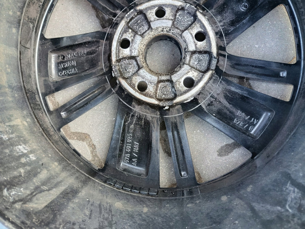1x Alufelge 17 Zoll 7.0" 5x112 45ET Glanz 57A601025 Skoda Karoq Rim Wheel FEL1411925902rr