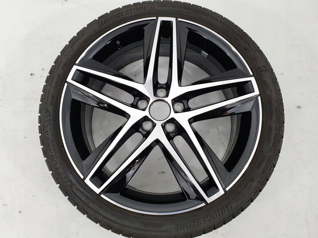 1x Alufelge 18 Zoll 7.0" 5x100 51ET Glanz Schwarz 6F0601025E Seat Ibiza I FEL7725598613ez