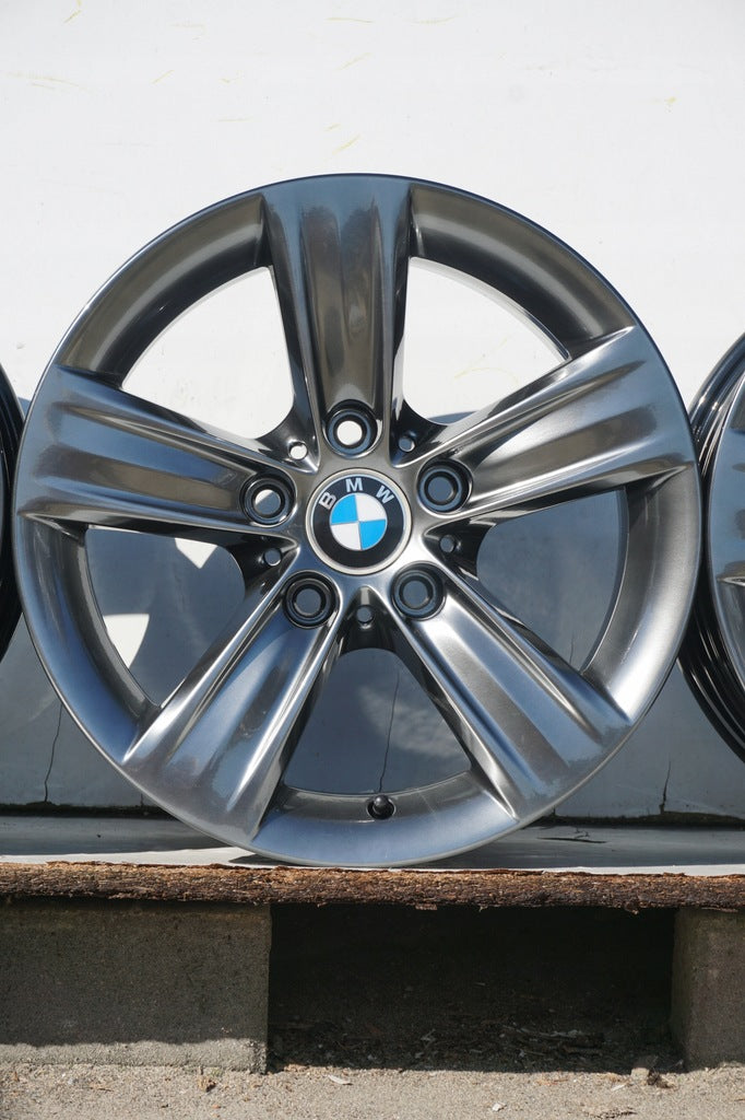 4x Alufelge 16 Zoll 7.5" 5x120 37ET Glanz Silber 6796237 BMW Rim Wheel FEL5674688010jf