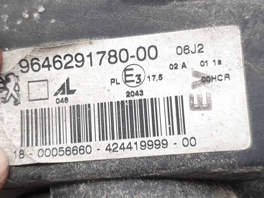 Frontscheinwerfer Peugeot 307 9646291780 Rechts Scheinwerfer Headlight SCH2673761528qa