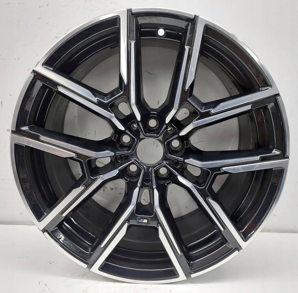 1x Alufelge 19 Zoll 8.5" 5x112 35ET Glanz 5A504D7 BMW 4 G22 G23 I4 G26 Rim Wheel FEL2458202400kx