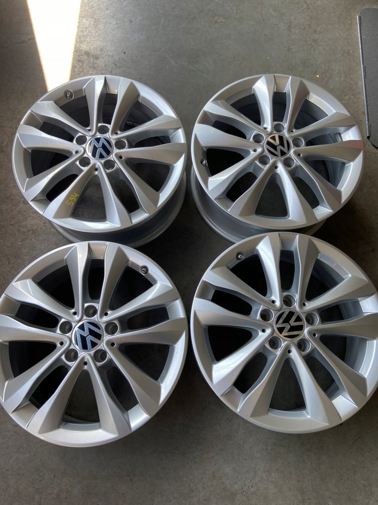 4x Alufelge 17 Zoll 7.0" 5x112 48 5ET Glanz Silber A2054018000 Mercedes-Benz I FEL9501591190jz