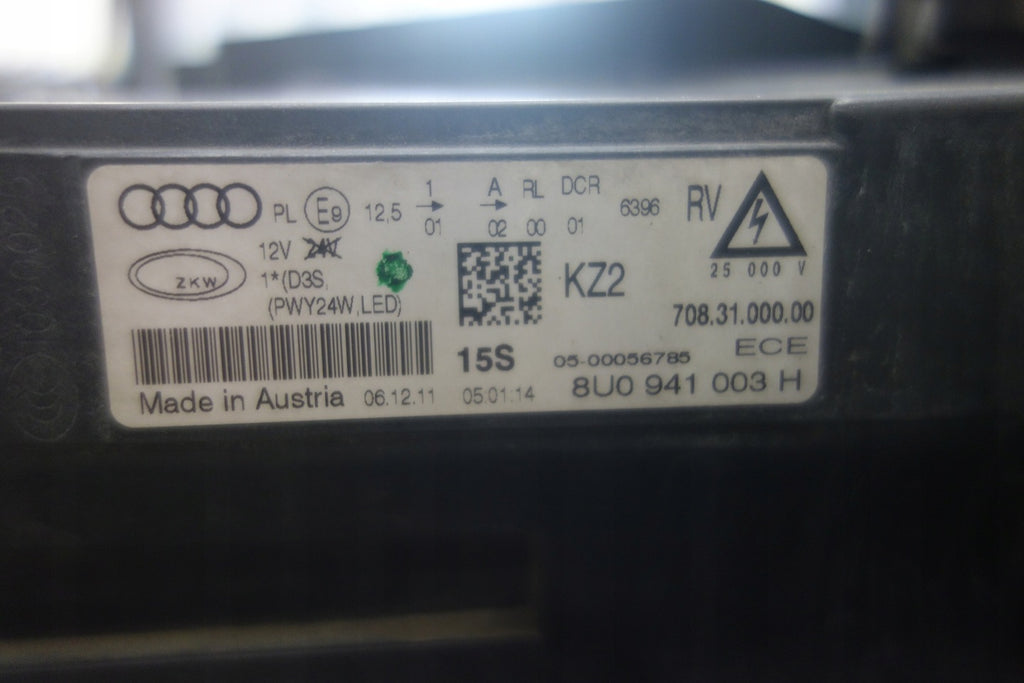 Frontscheinwerfer Audi Q3 8U0941003H Bi-Xenon Links Scheinwerfer Headlight