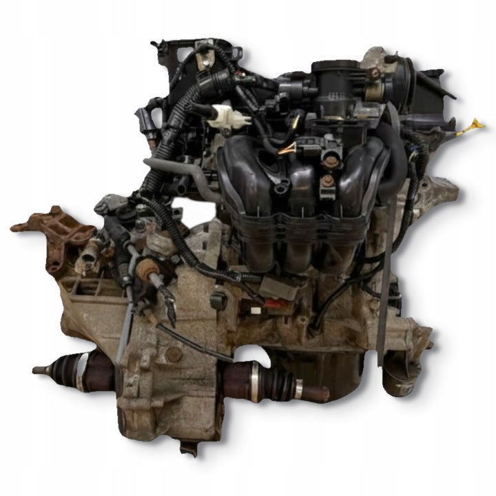 Motor Citroën C1 1KR-FE 1KR-B52 1.0 VVTI 68PS 50kW 166TKm 2005 Benzin Unkomplett MOT2806944304ug