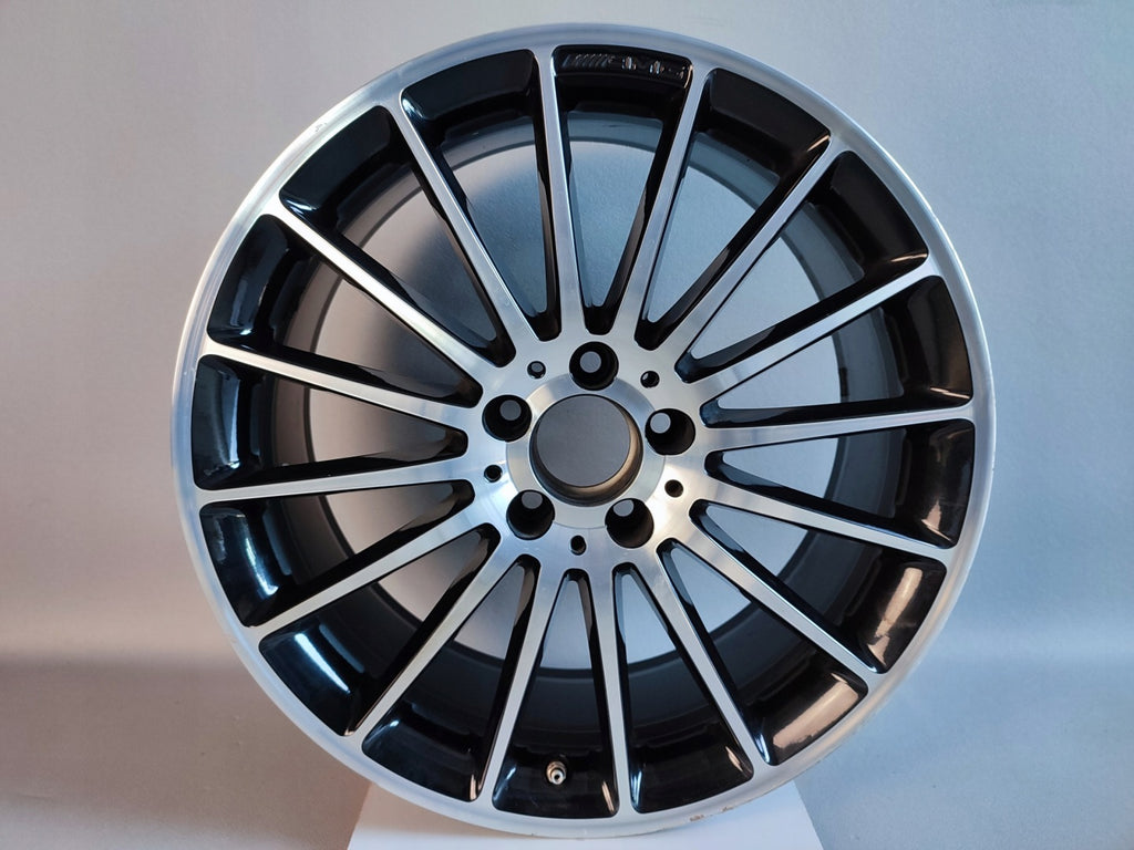 1x Alufelge 19 Zoll 8.0" 5x112 48ET A1764010502 Mercedes-Benz W176 Rim Wheel FEL9167430436oe