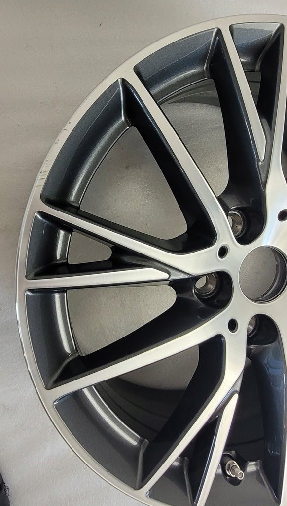 1x Alufelge 17 Zoll 7.0" 5x112 47ET 6877936 BMW 2 F45 F48 F46 Rim Wheel FEL3033860906nz