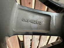 Laden Sie das Bild in den Galerie-Viewer, 1x Alufelge 17 Zoll 7.5" 5x114.3 40ET Glanz Schwarz CMS-1029 Toyota Corolla FEL3486361526el