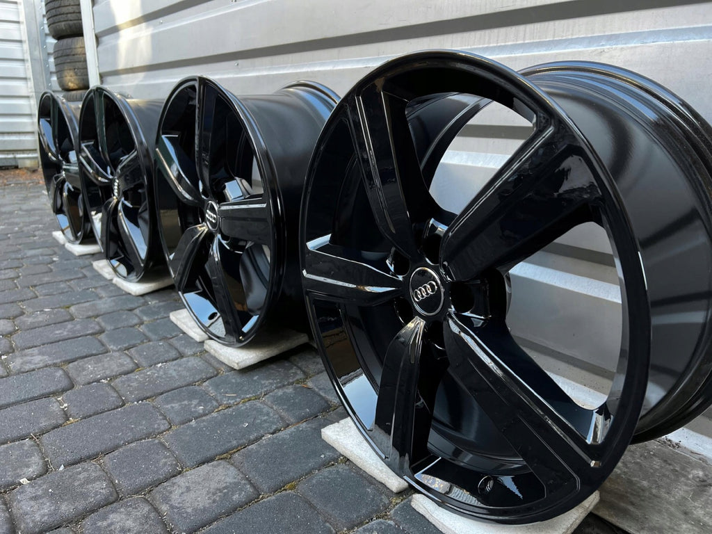4x Alufelge 20 Zoll 9.0" 5x112 38ET Glanz Silber 4KE601025S Audi E-Tron FEL5268780819nl