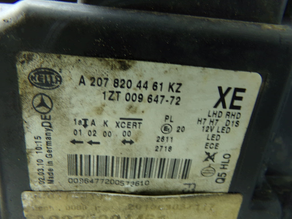 Frontscheinwerfer Mercedes-Benz Coupe A2078204461KZ Bi-Xenon Rechts Headlight SCH9500325553na