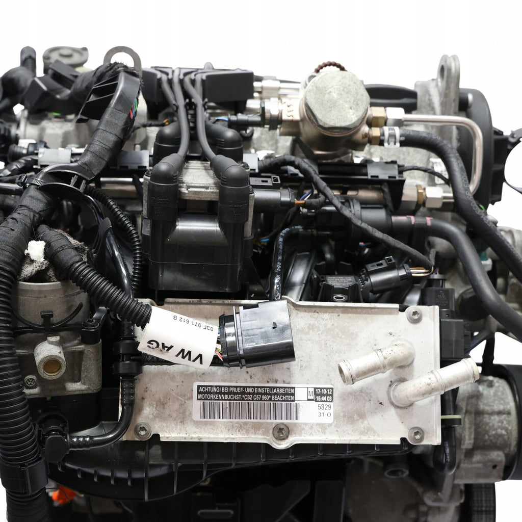 Motor Audi VW Golf CBZA 1.2 TFSI 86PS 63kW 109TKm Benzin Engine Komplett