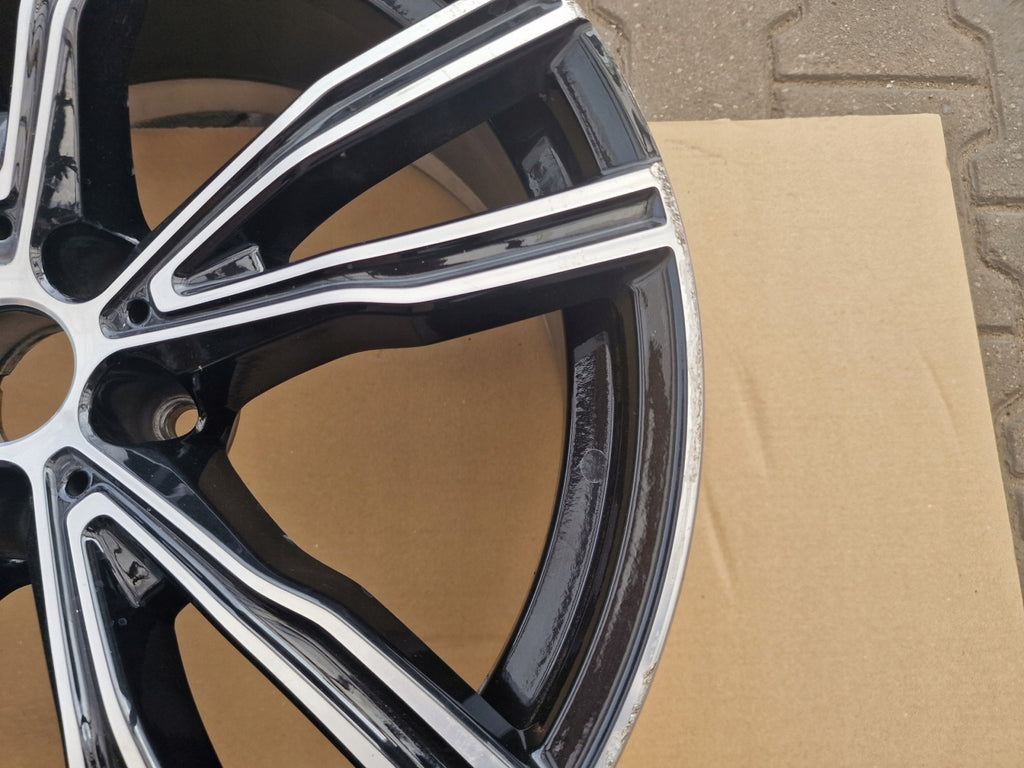 1x Alufelge 20 Zoll 8.0" 5x112 26ET Glanz 8072027 BMW G30 Rim Wheel FEL8558132401sk