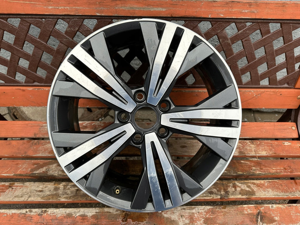 1x Alufelge 17 Zoll 6.0" 5x112 50ET Glanz 2K5601025P Mg Caddy III Alltrack