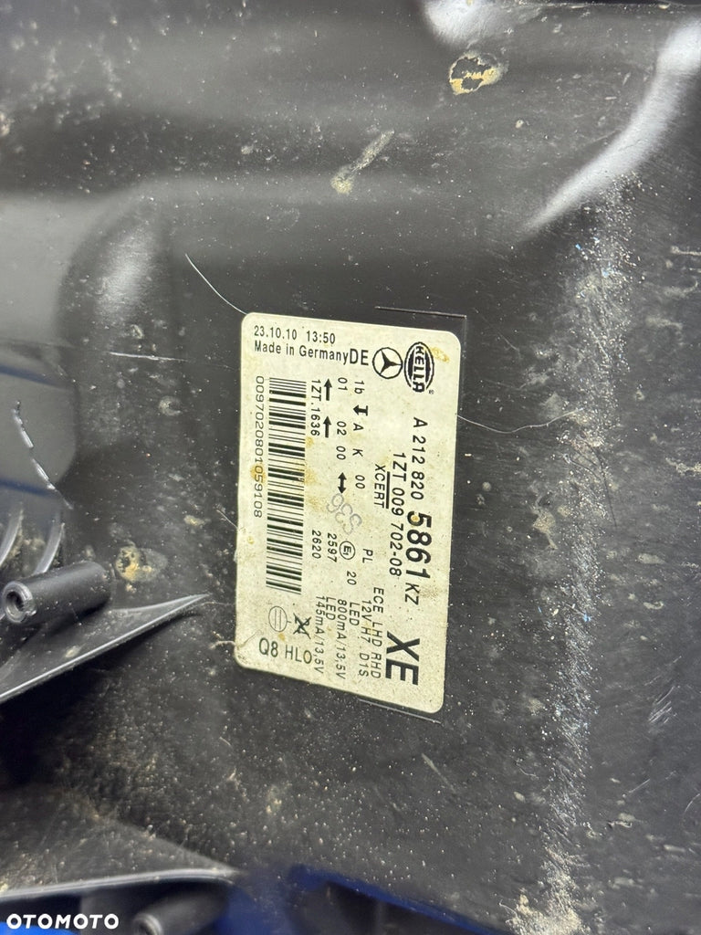 Frontscheinwerfer Mercedes-Benz W212 A2128205861 Xenon Rechts Headlight SCH5287514399fi