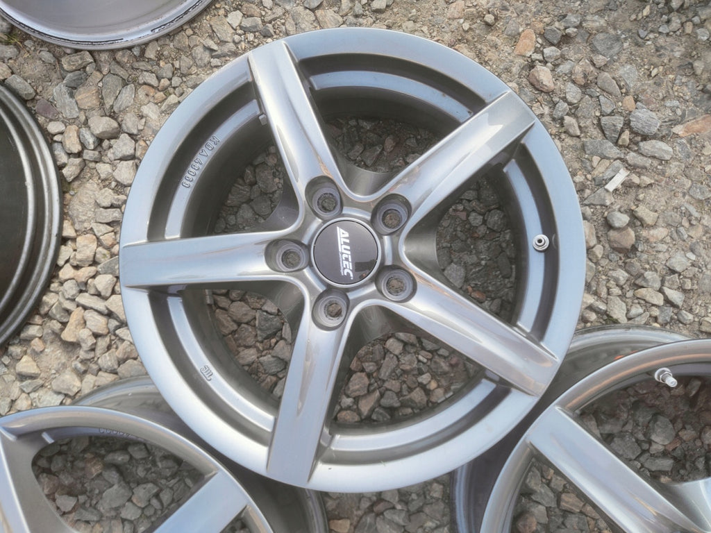 4x Alufelge 16 Zoll 6.5" 5x114.3 50ET Glanz Silber KBA48069 Mazda Z 4 Rim Wheel FEL1346323575mu