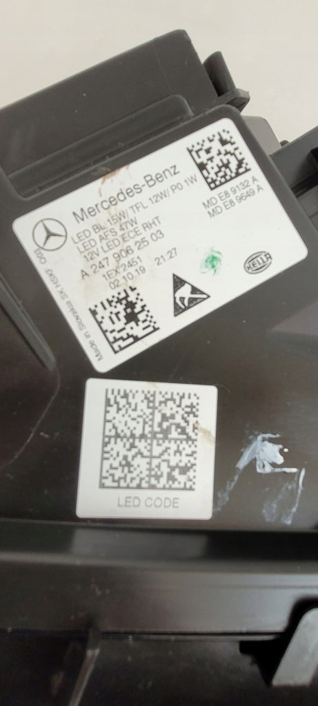 Frontscheinwerfer Mercedes-Benz W247 A2479062503 LED Links Headlight SCH3123352907eh