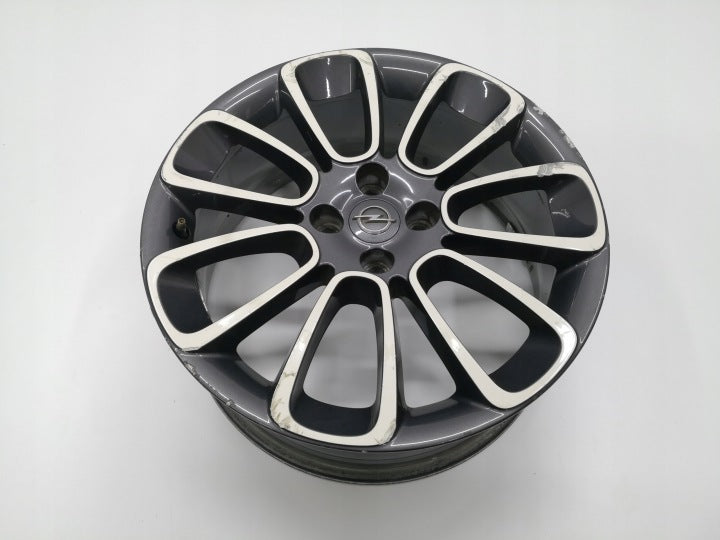 1x Alufelge 17 Zoll 7.0" 4x100 44ET Opel Corsa E D Rim Wheel FEL6460577274lk