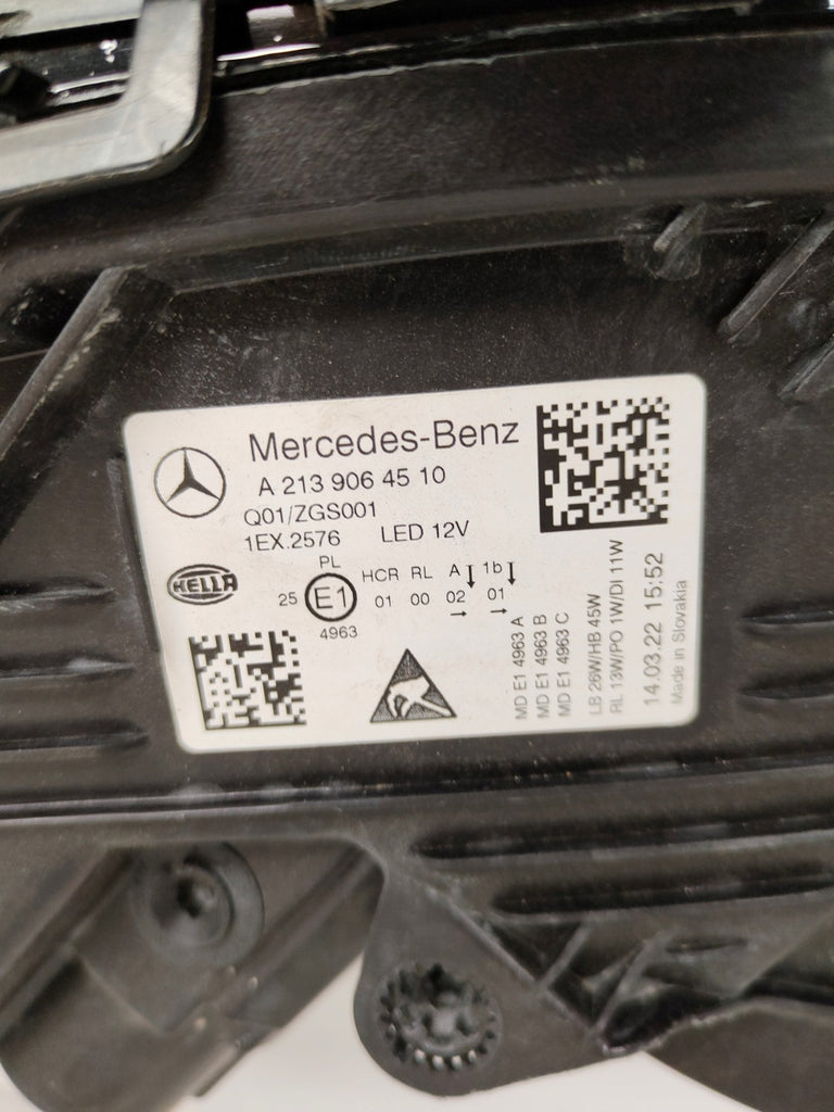 Frontscheinwerfer Mercedes-Benz W213 A2139064510 Full LED Rechts oder Links SCH8233289345kx
