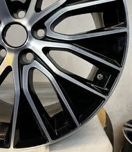 Load image into Gallery viewer, 1x Alufelge 18 Zoll 7.5&quot; 5x108 46ET Glanz Schwarz KX7M-1007-EA Jaguar Xe Xf