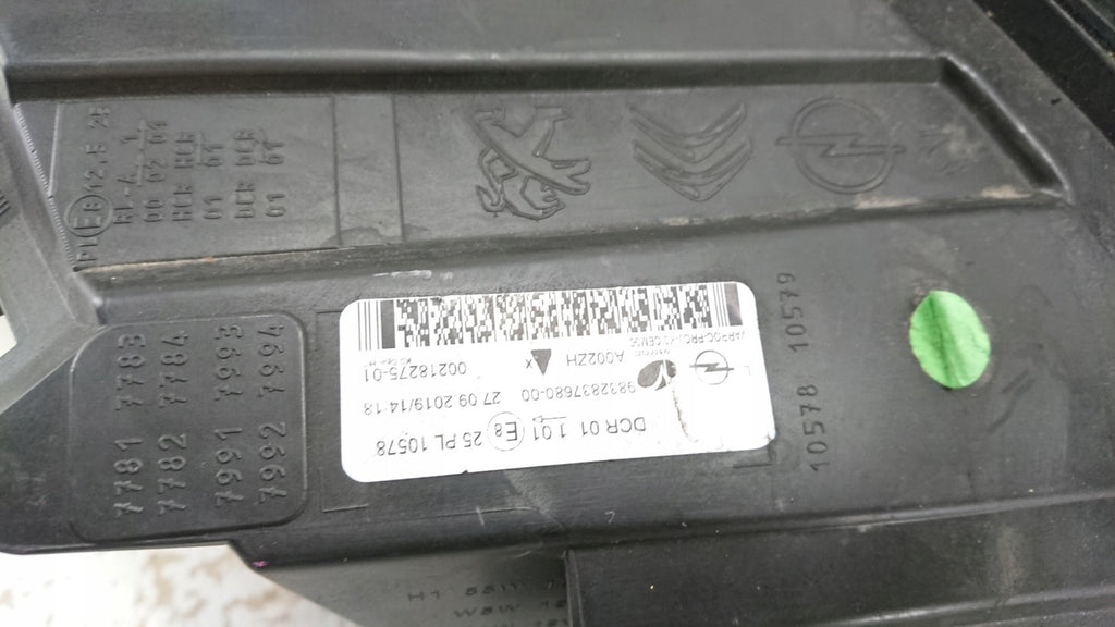 Frontscheinwerfer Opel Zafira 9832837680 Xenon Links Scheinwerfer Headlight SCH8063442837ap