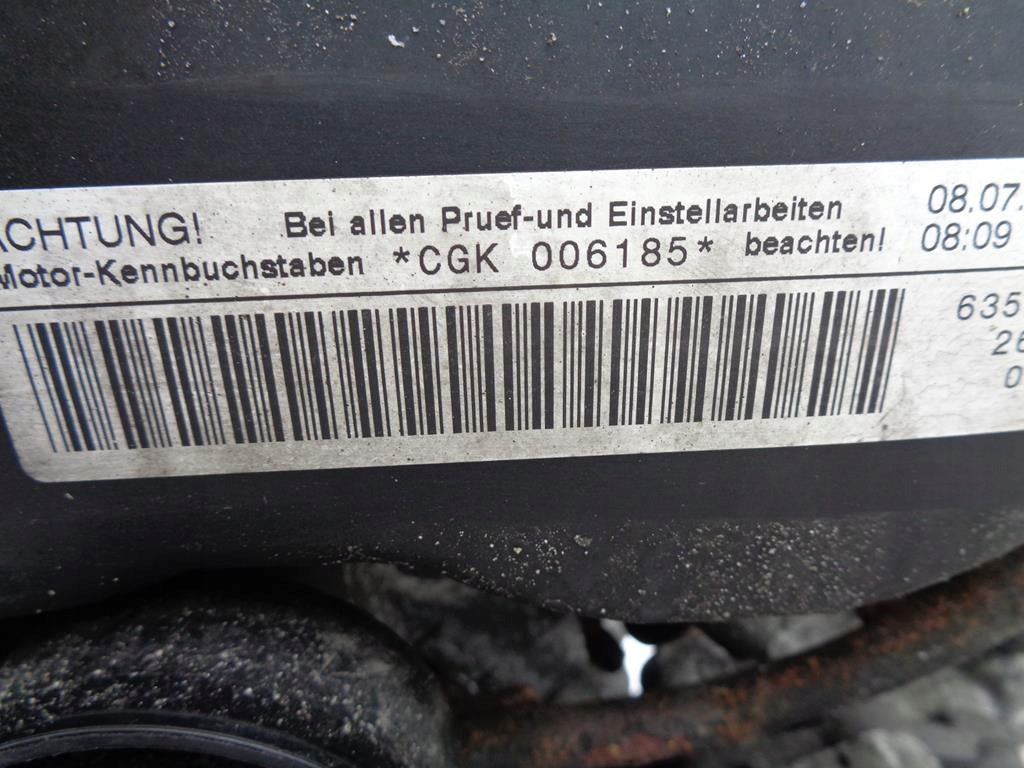 Motor Audi A4 B8 CGKA 2.7 TDI 190PS 140kW 78TKm Diesel Engine Komplett