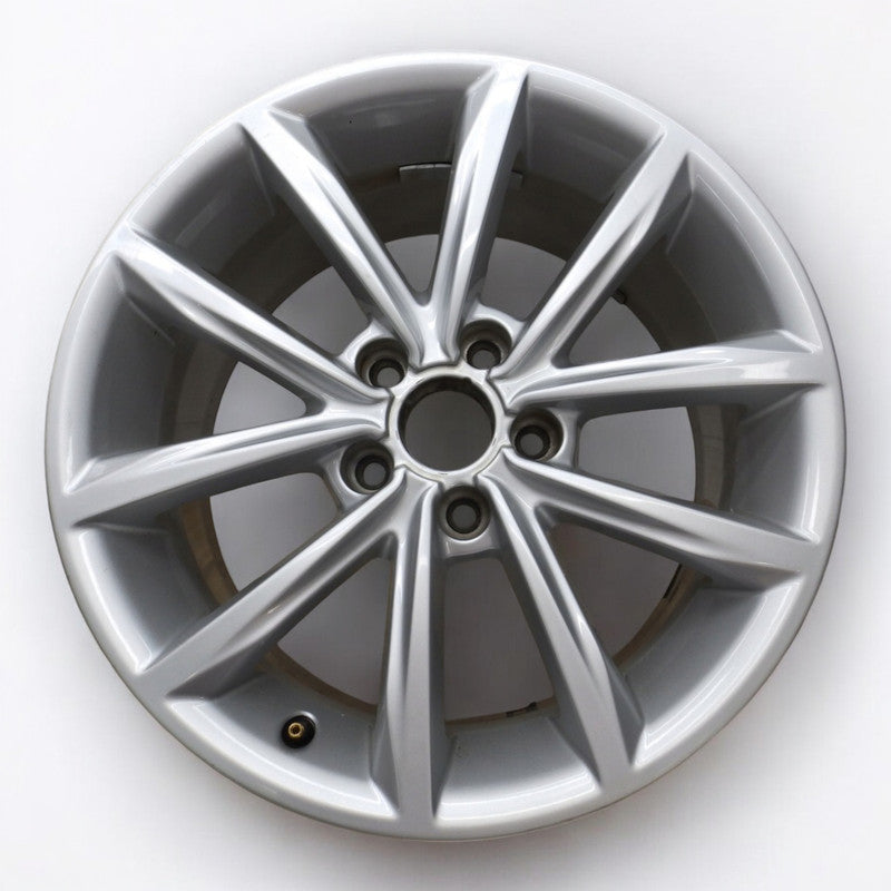 1x Alufelge 17 Zoll 8.5" 5x112 50ET Glanz Silber 8J0601025 Audi Tt Rim Wheel