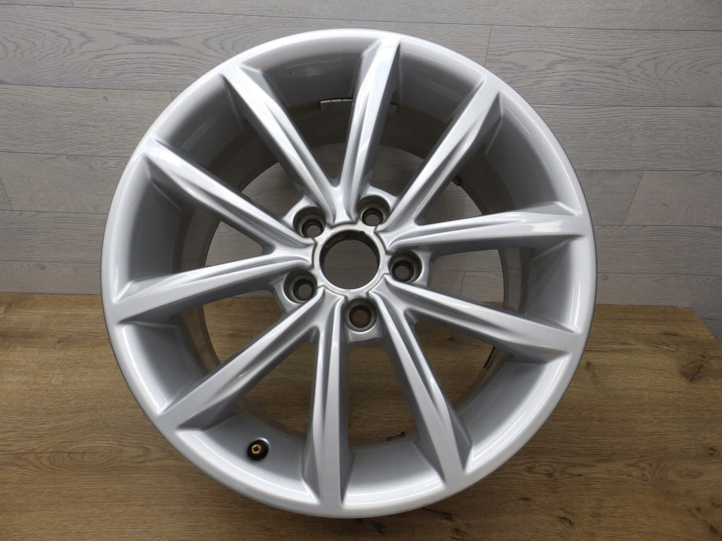 1x Alufelge 17 Zoll 8.5" 5x112 50ET Glanz Silber 8J0601025 Audi Tt Rim Wheel FEL1681584009gv