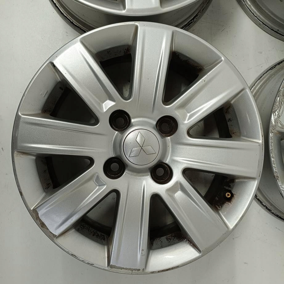 4x Alufelge 15 Zoll 6.0" 4x114.3 46ET 4250A756 Mitsubishi Colt I Rim Wheel FEL8264058587ok