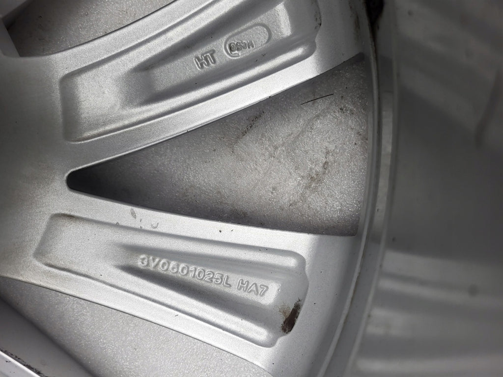 1x Alufelge 18 Zoll 8.0" 5x112 44ET Glanz Silber 3V0601025AL Skoda Superb Iii FEL7348107106wk