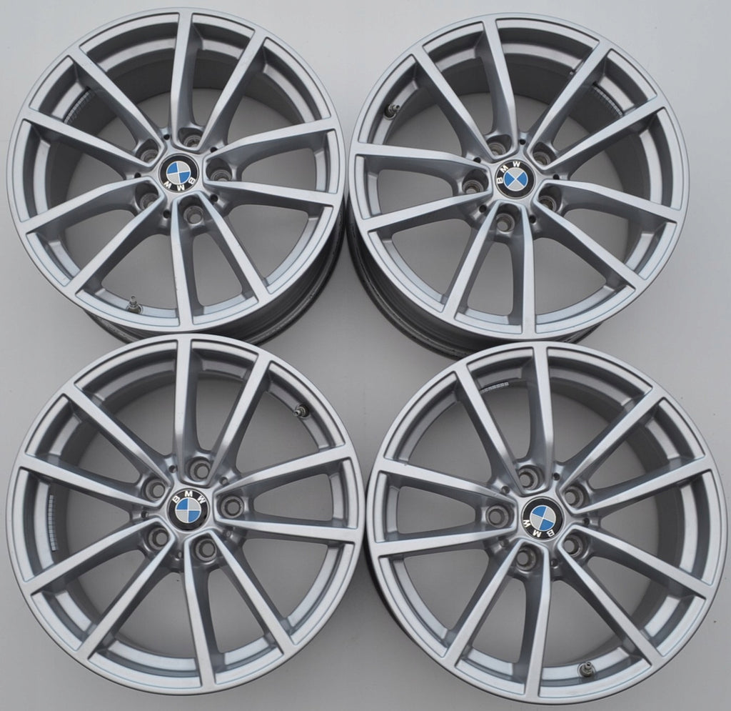 4x Alufelge 17 Zoll 7.5" 5x112 30ET Glanz Silber 6883520 BMW G22 Rim Wheel FEL1909180442fu