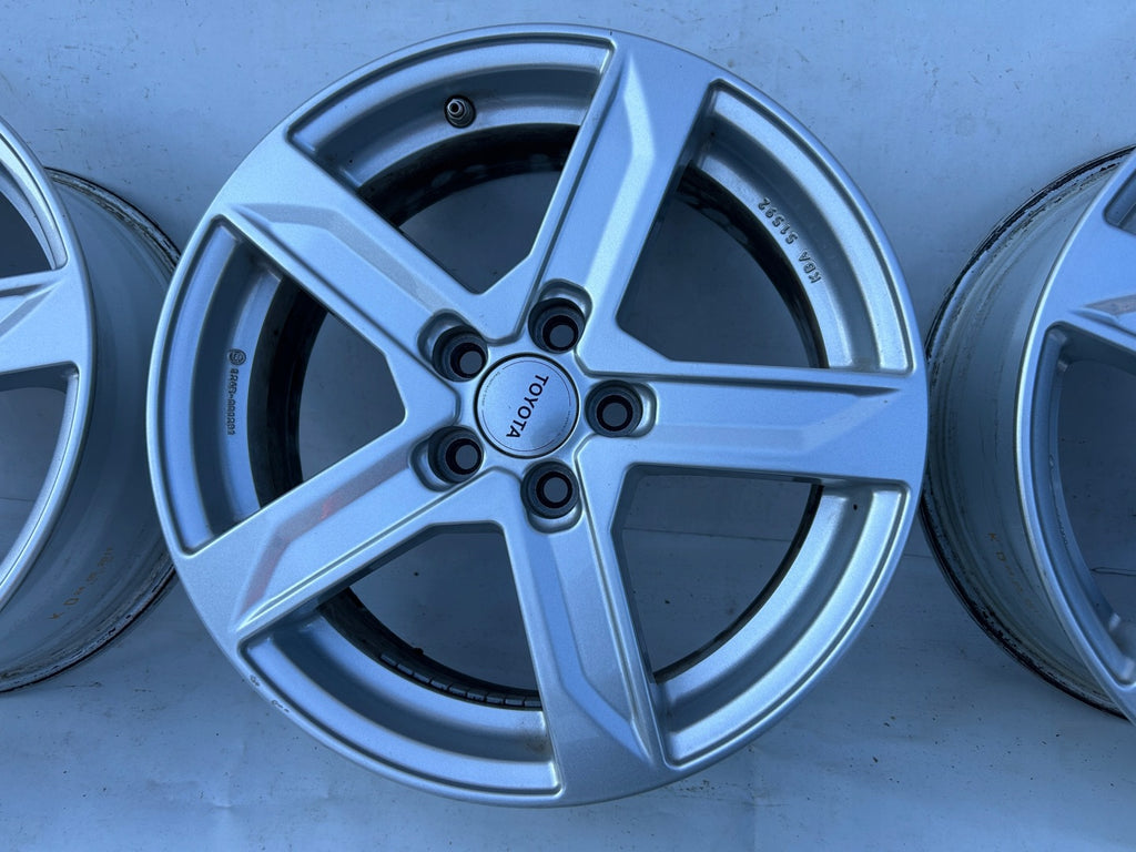 4x Alufelge 16 Zoll 6.5" 5x100 45ET TDG-656 Toyota Rim Wheel FEL1703622871uy